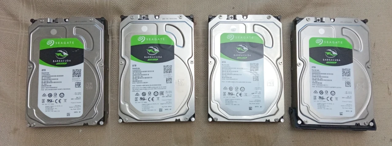 Seagate 8TB BarraCuda Compute SATA Hard Drives - photo 2