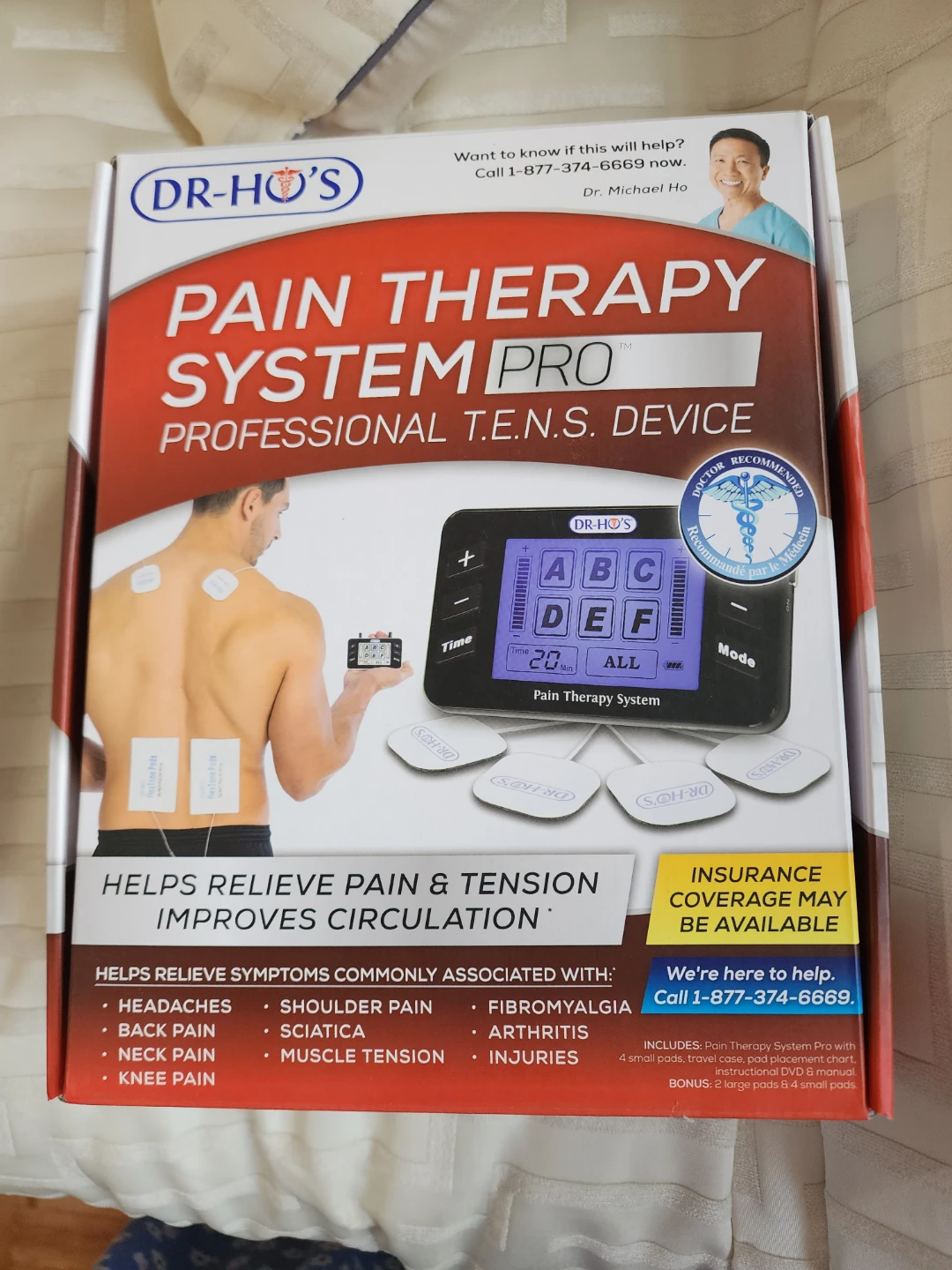 Dr. Ho's Pain Therapy System Pro T.E.N.S. Device