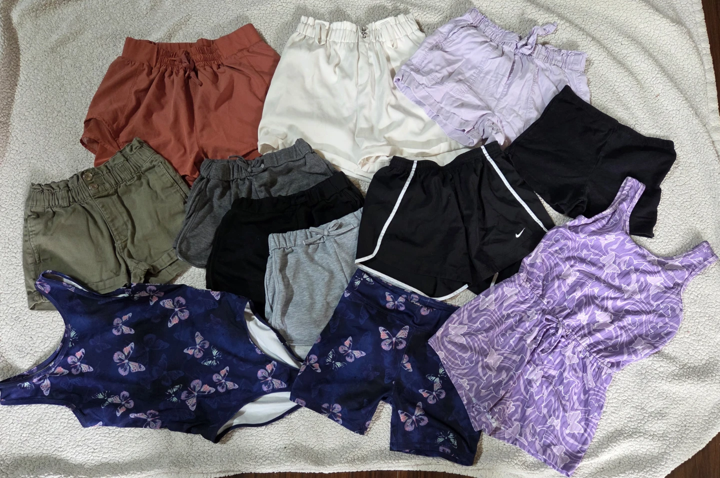 Bundle (12 Pcs) of Children's Shorts & Romper