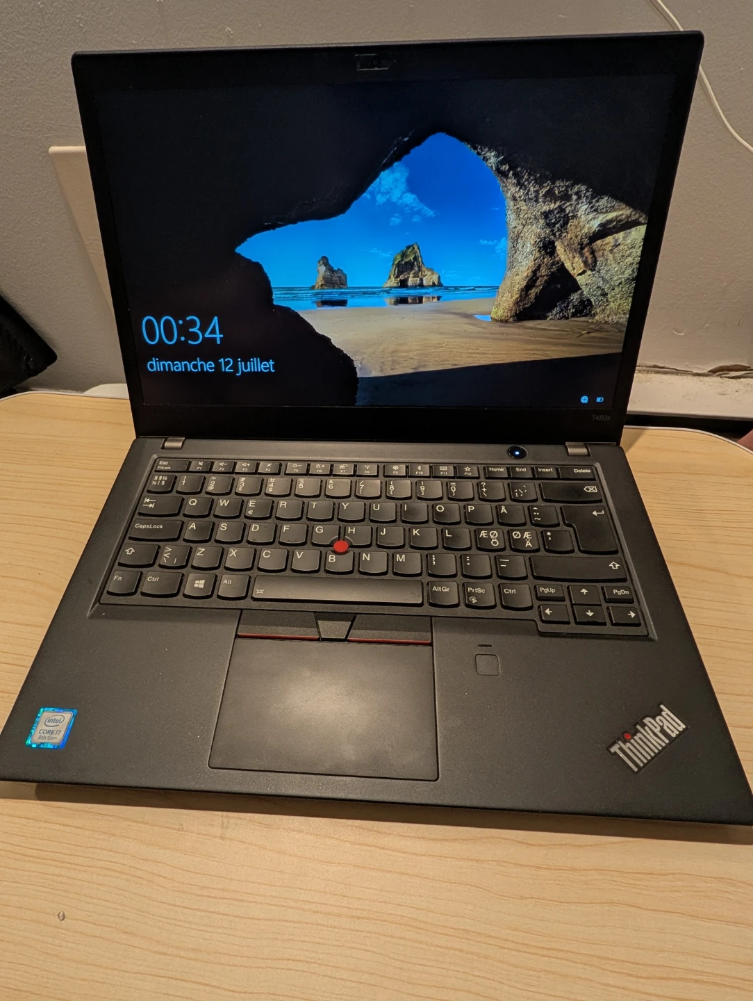 Lenovo ThinkPad T480s – i7 (8th Gen), 16GB RAM
