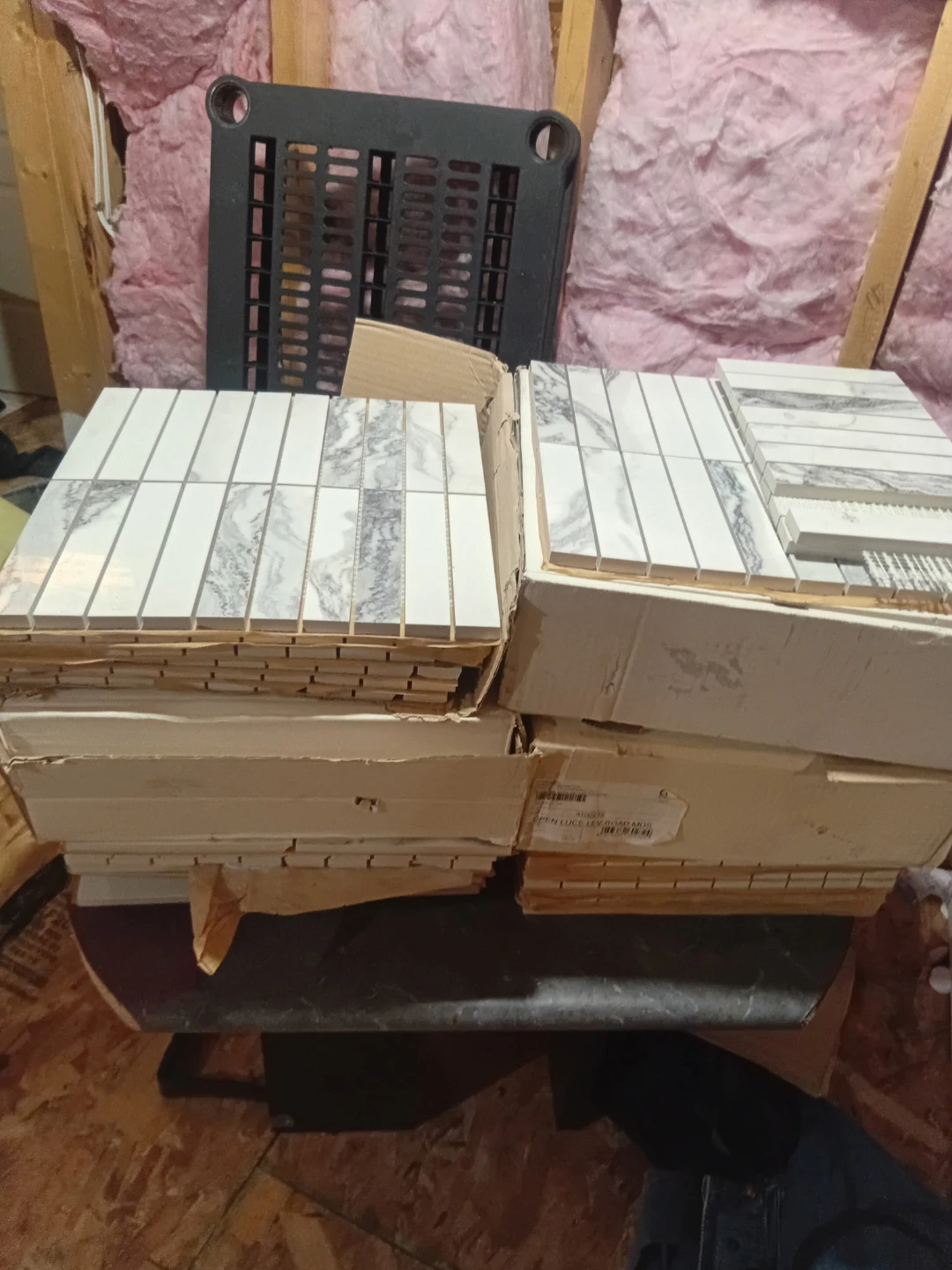 Marble Look mosaic Tiles
