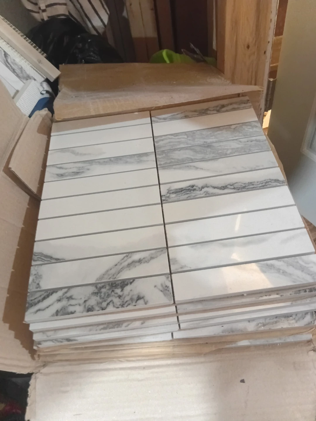 Marble Look mosaic Tiles - photo 3