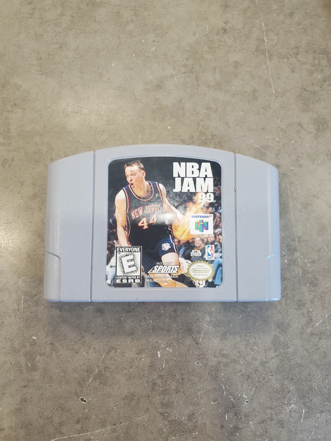 NBA Jam '99 Nintendo 64 Game Cartridge