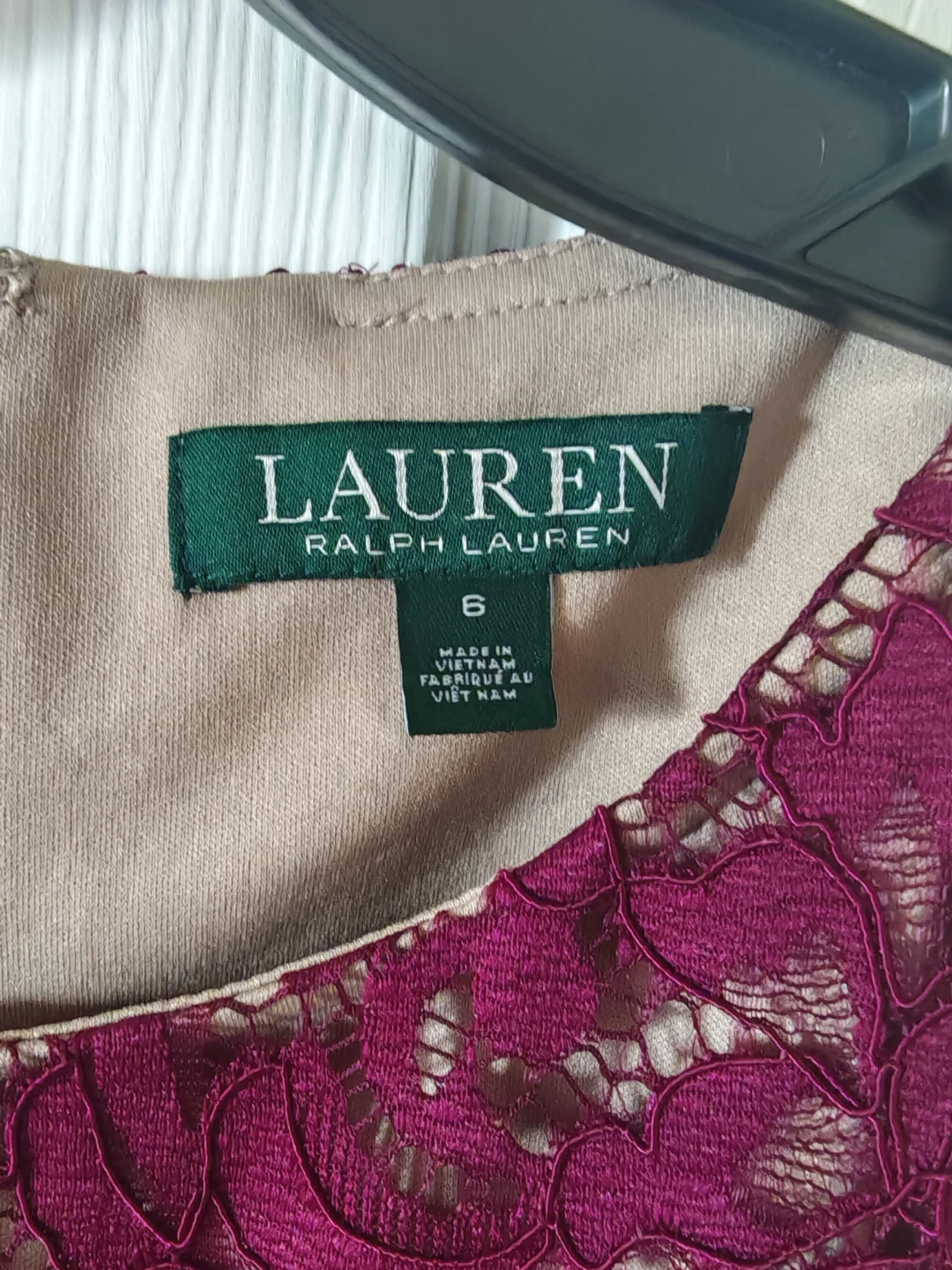 Lauren Ralph Lauren Lace Dress Size 6 - photo 2