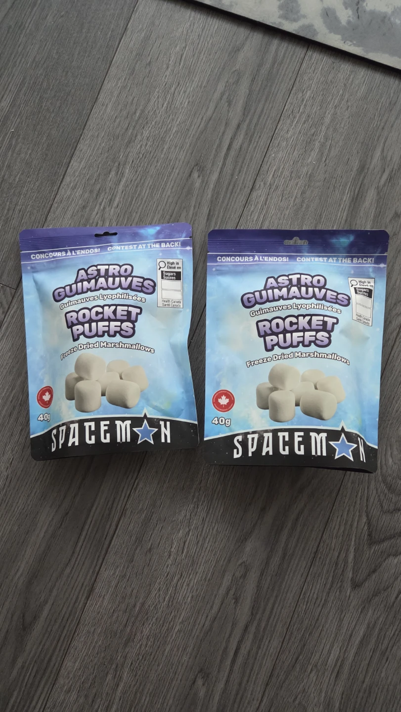 Freeze dried marshmallows
