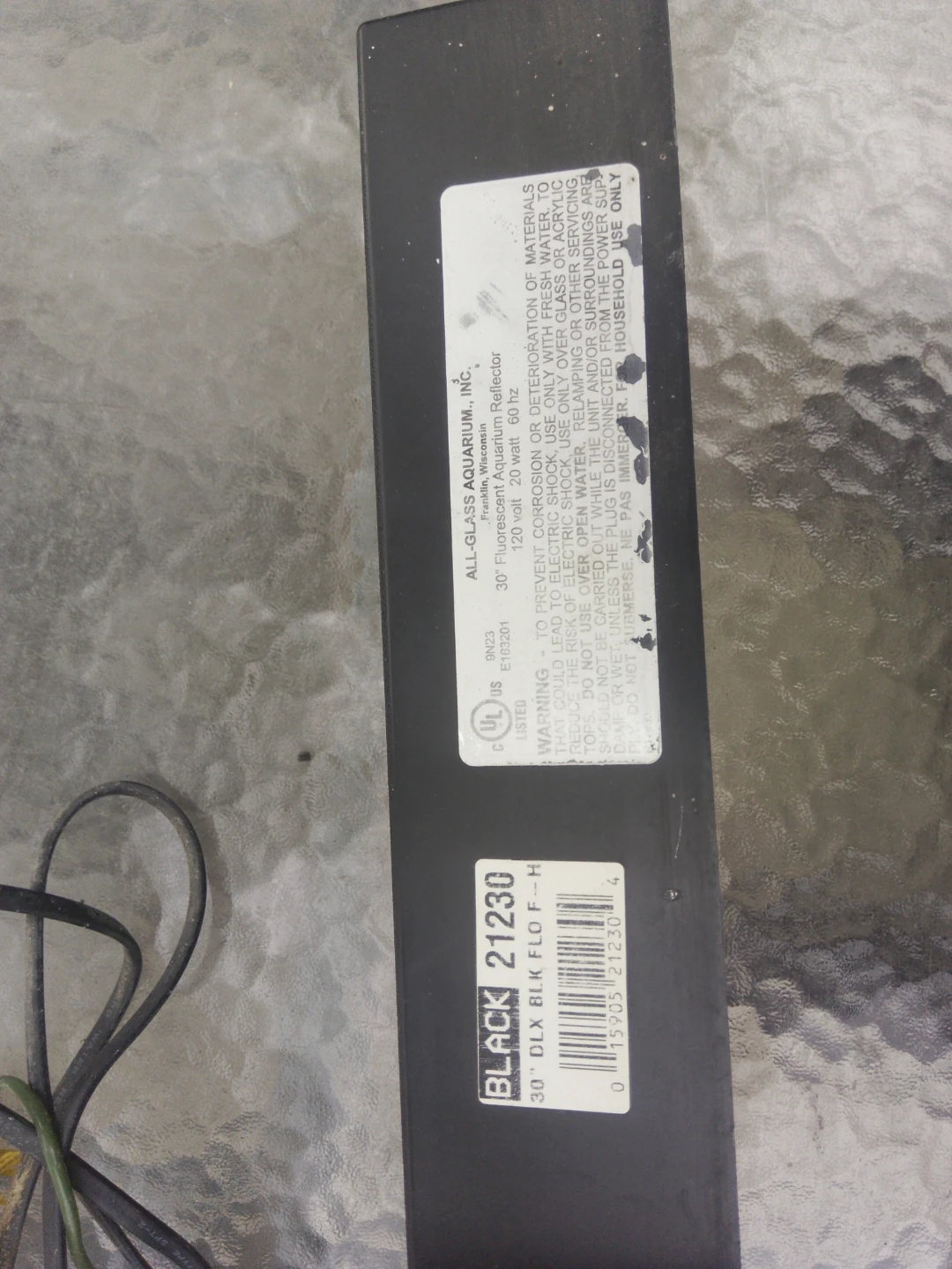 All-Glass Aquarium 30" Fluorescent Aquarium Reflector Light - photo 3