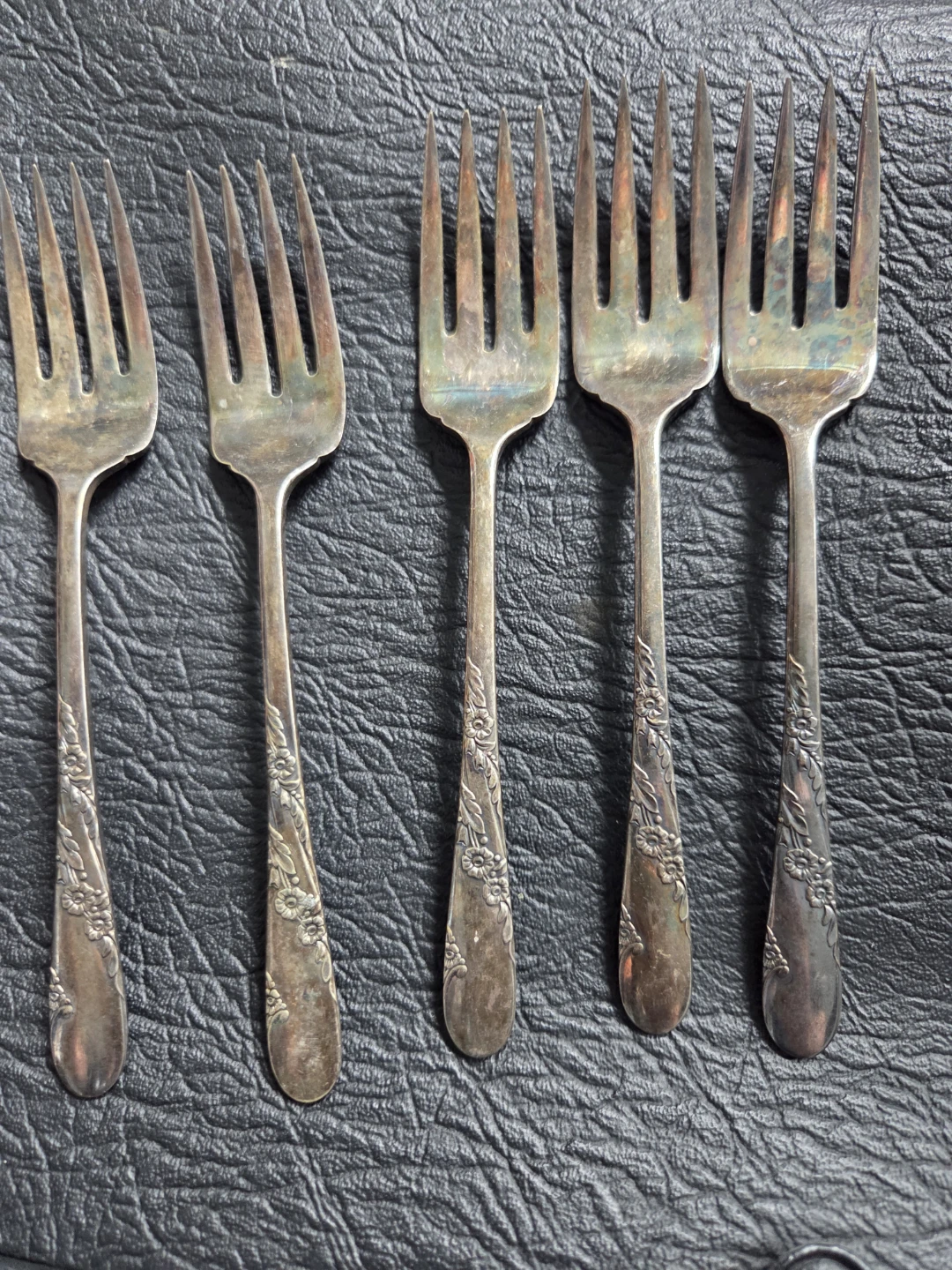 Oneida Community Tudor Plate Forks - Set of 6