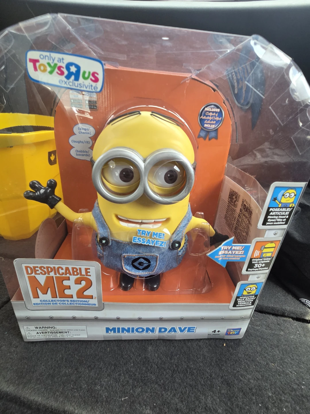 Rare Sealed Minion Dave (Toys "R" Us Exclusive)