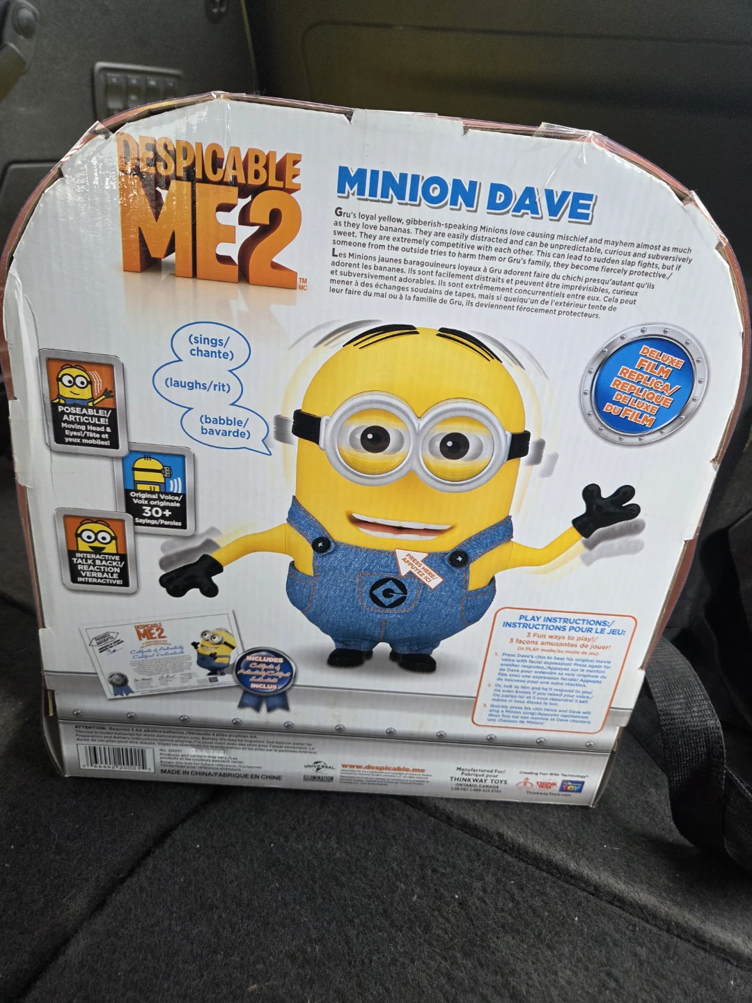 Rare Sealed Minion Dave (Toys "R" Us Exclusive) - photo 3