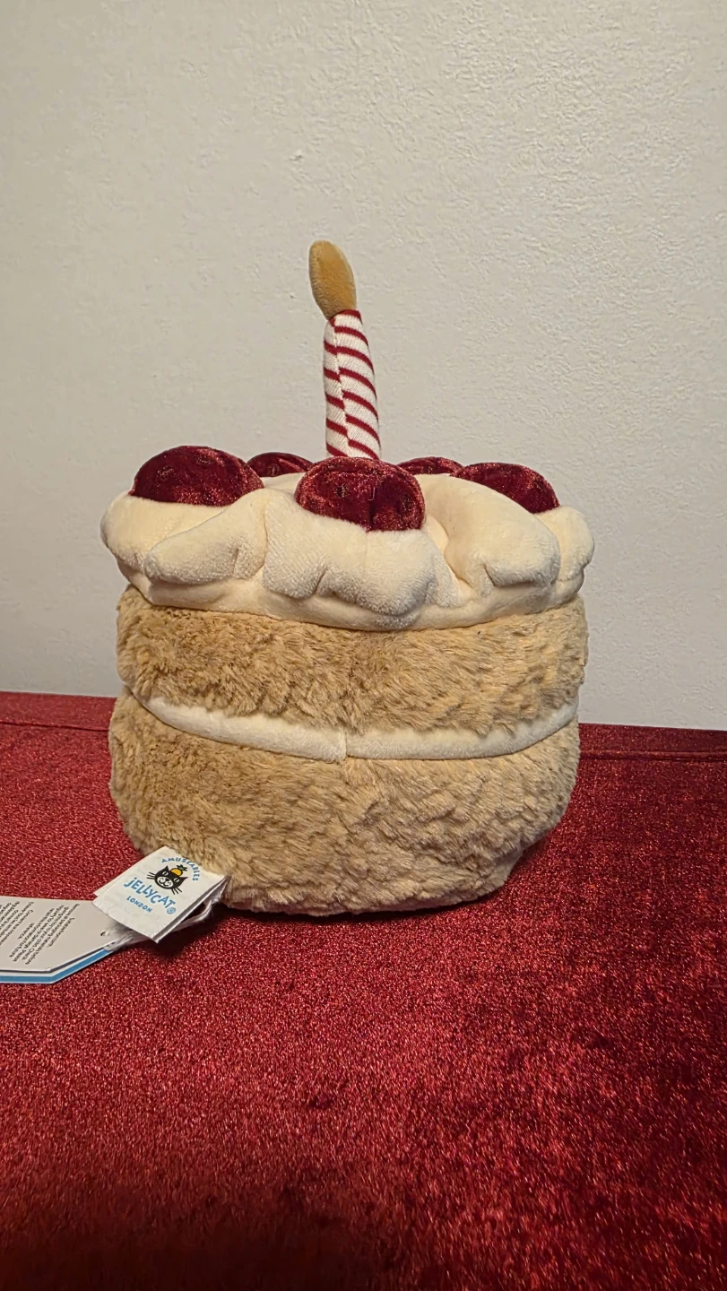 Jellycat Amuseables Birthday Cake BNWT - photo 2