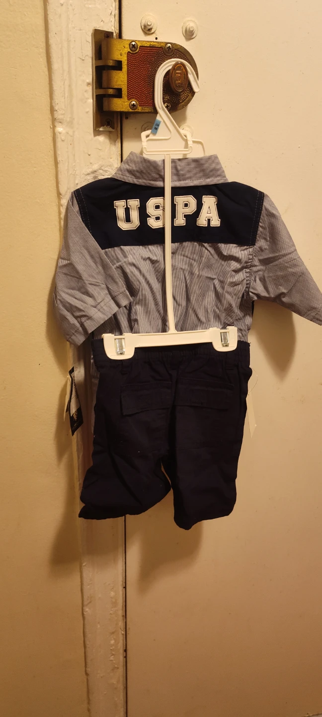 U.S. Polo Assn. Baby Boys Outfit Set Size 24months - photo 2
