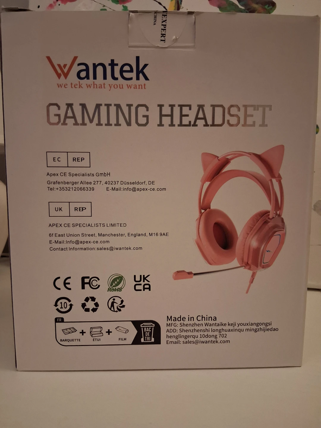 Wantek Gaming Headset V10 - Purple - $15 - photo 2