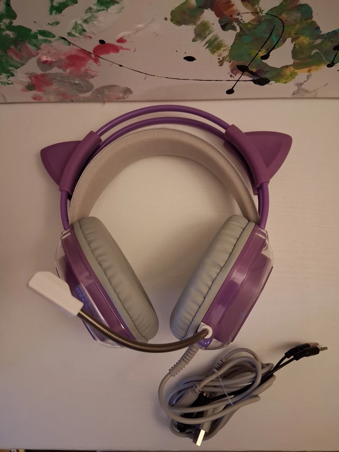 Wantek Gaming Headset V10 - Purple - $15 - photo 3