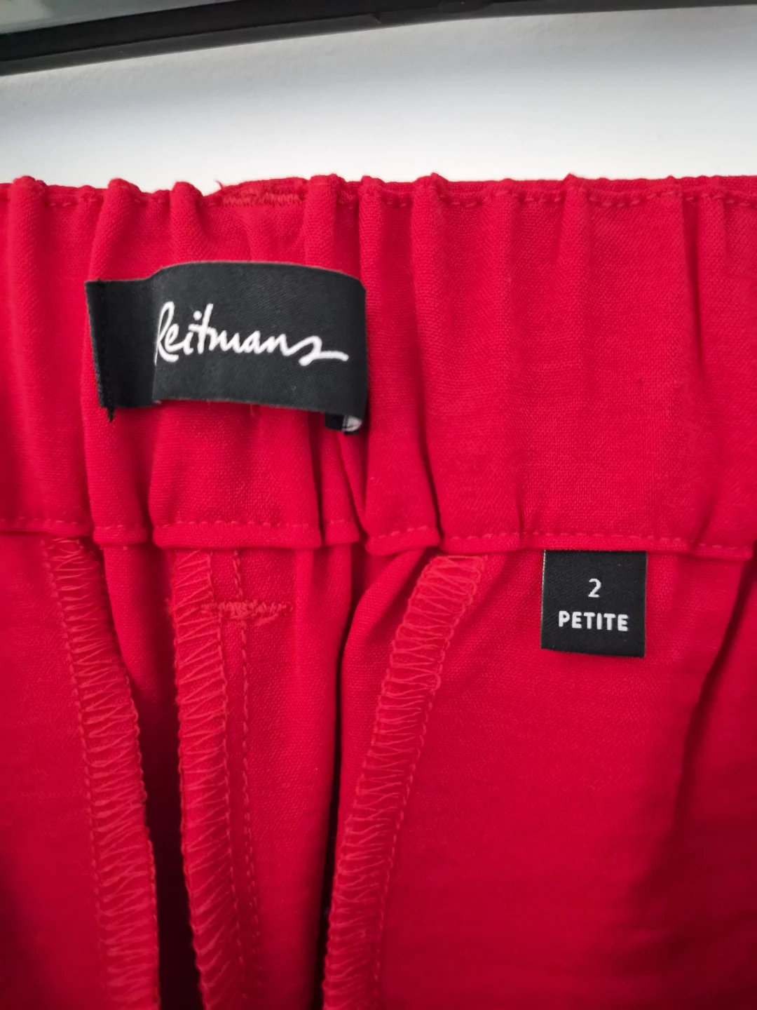 Reitmans Red Wide Leg Petite Pants - photo 5