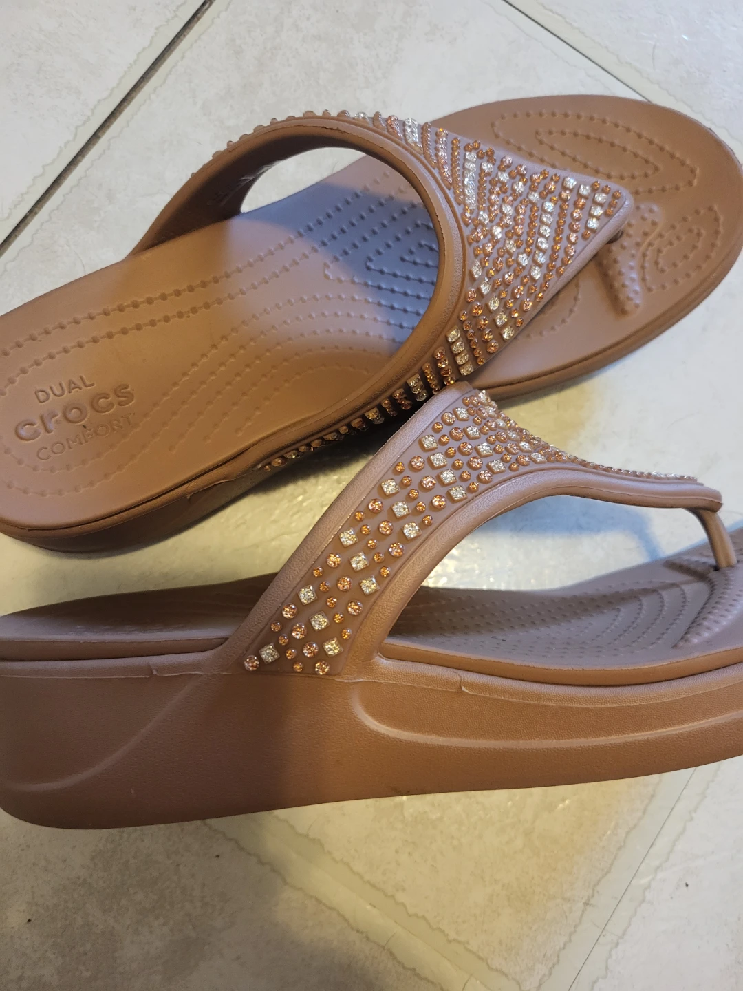 Crocs Embellished Flip Flops - photo 2