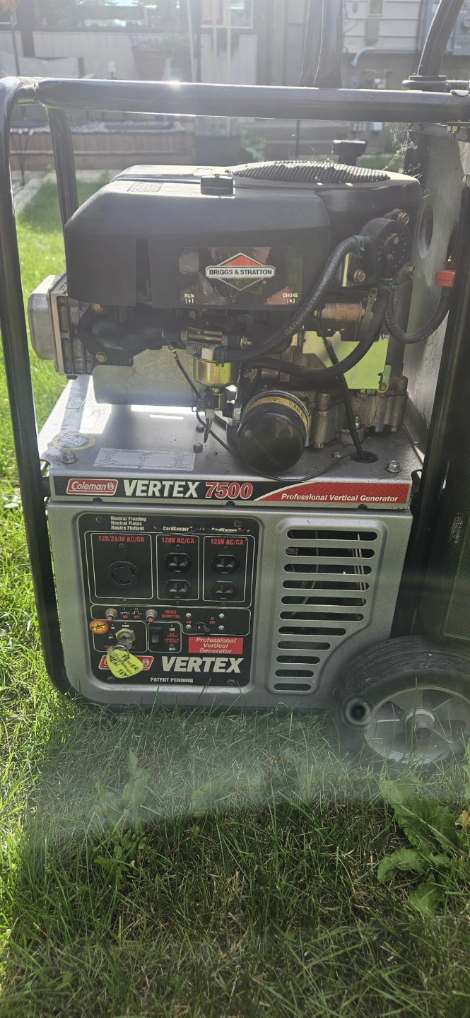 Coleman 7500 generator - photo 3