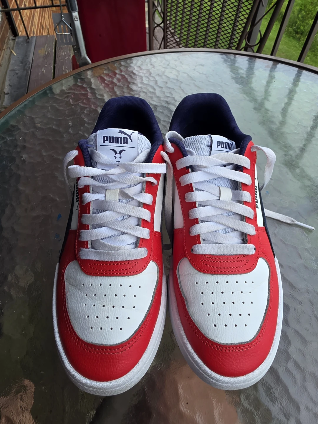 Puma Red White Blue Sneakers - photo 3