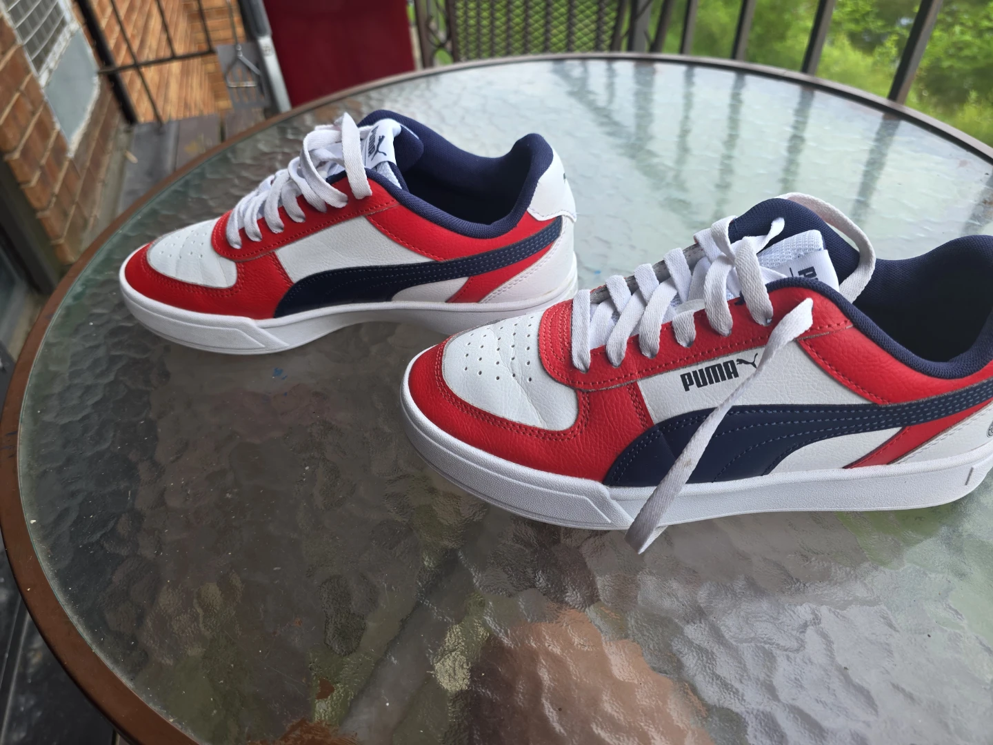 Puma Red White Blue Sneakers - photo 5