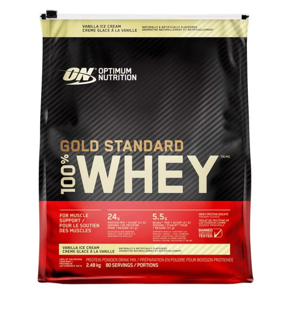 Optimum Nutrition Gold Standard 100% Whey Protein Powder
