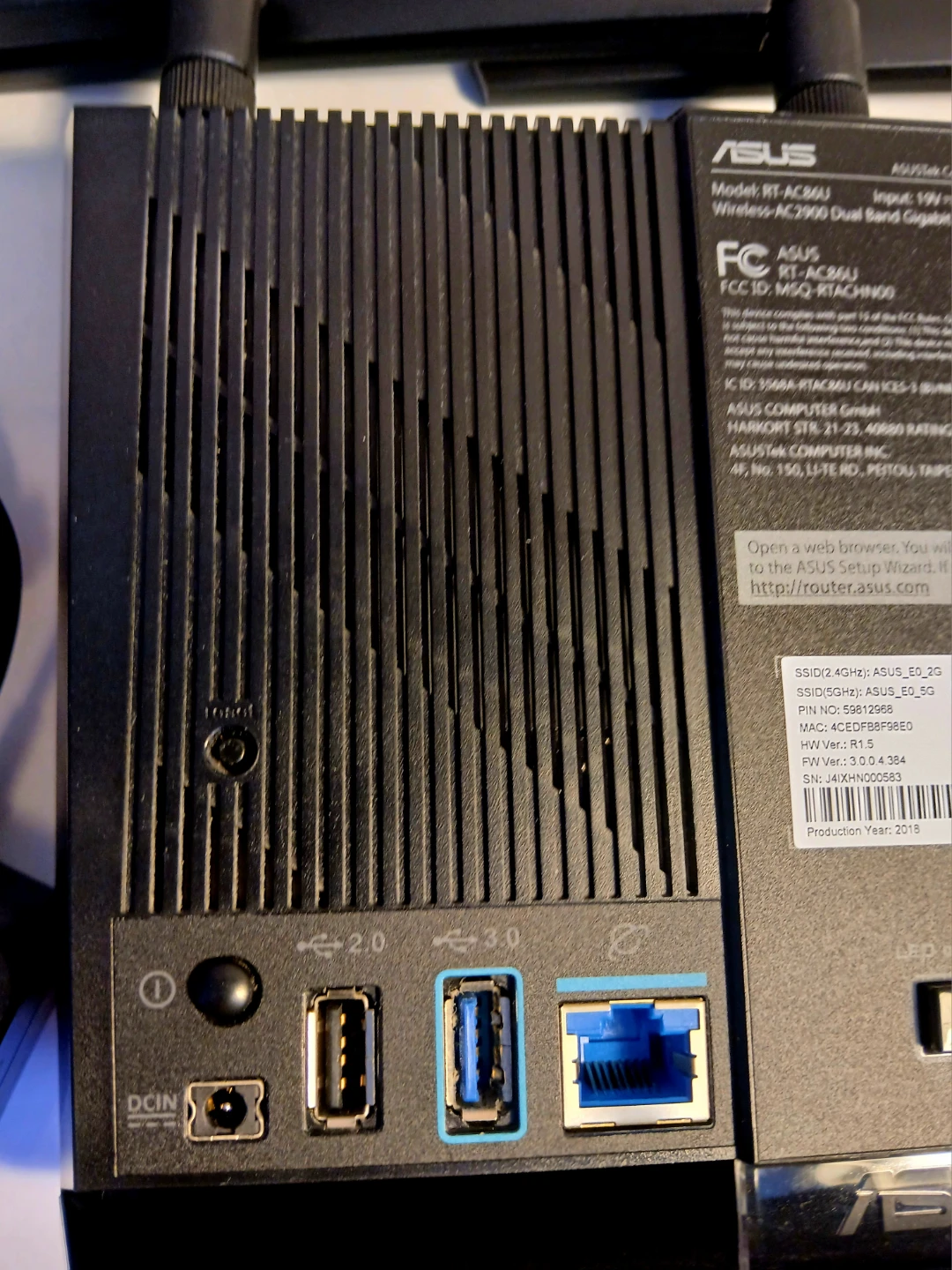ASUS RT-AC86U Wireless-AC2900 Dual Band Gigabit Router - photo 3