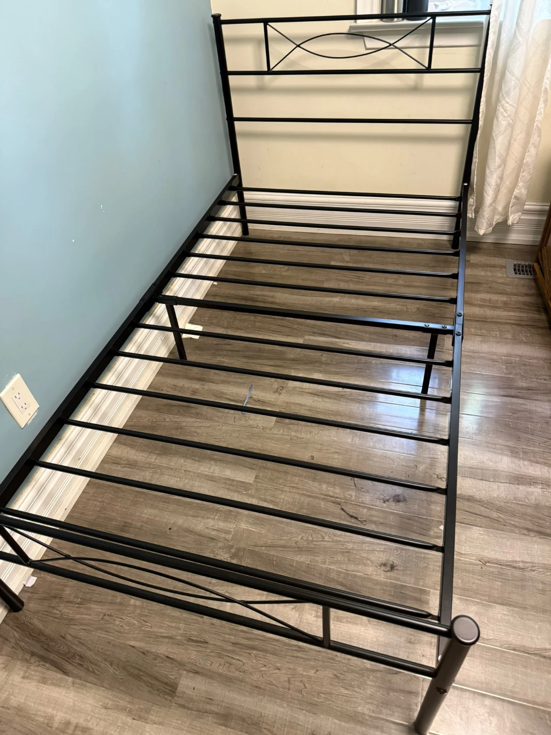 Black Metal Bed Frame