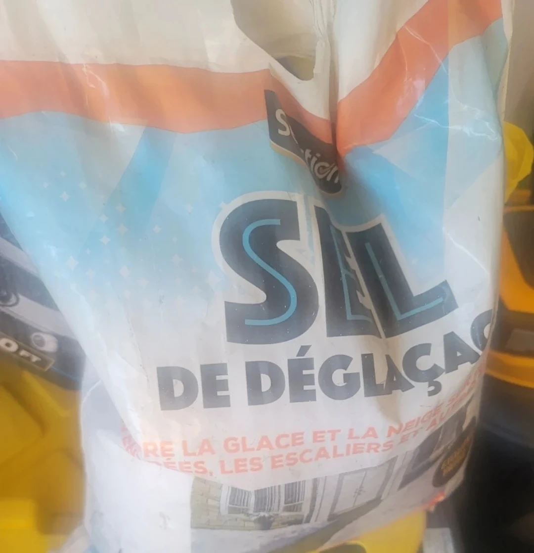 New Driveway Salt