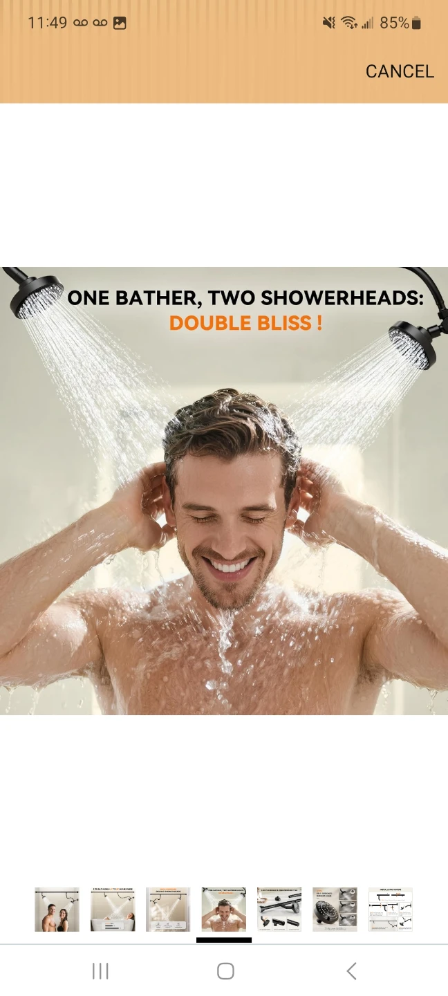 NTPN Dual Shower Head System for Couples - photo 2
