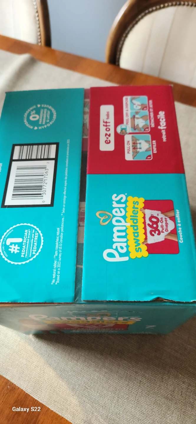 Pampers Swaddlers Size 7 Pull-On Diapers (40 Count)