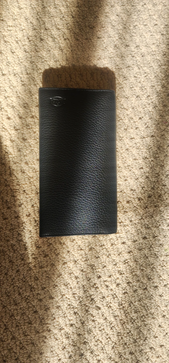 Balisa Black Leather Wallet - photo 2