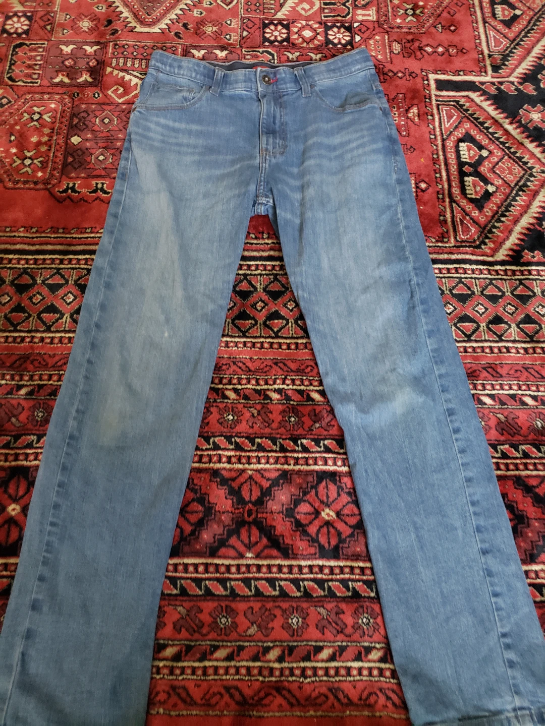 Wrangler Men's Blue Denim Jeans - photo 2