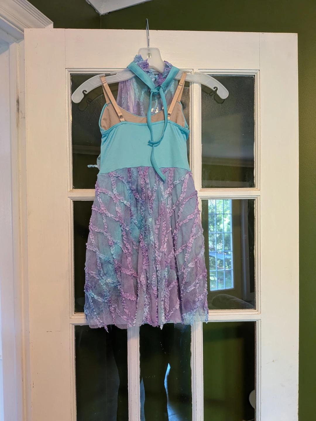 Purple and blue dance costume Size L - photo 2