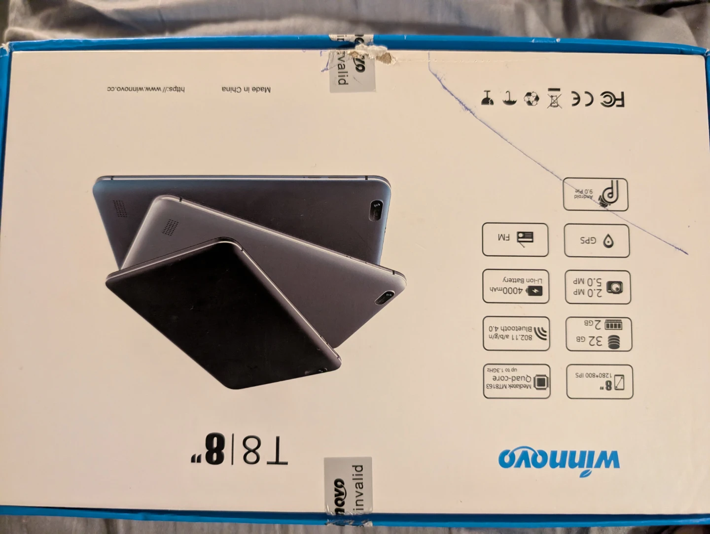 Winnovo T8 Android Tablet - photo 2