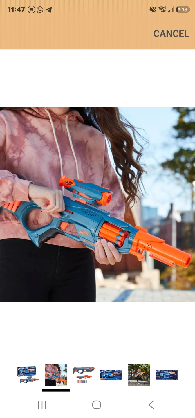 Nerf Elite 2.0 Eaglepoint RD-8 Blaster - photo 2