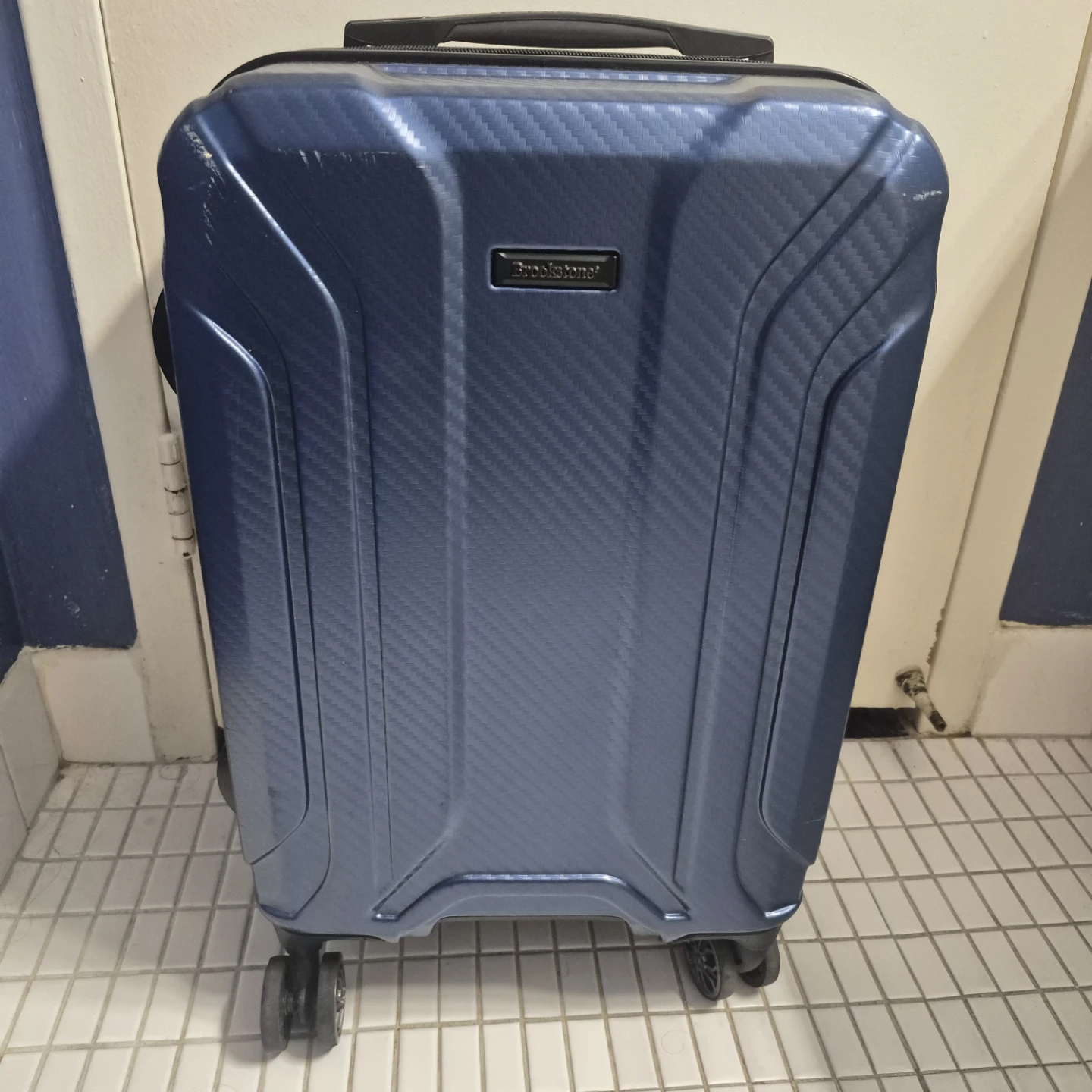 21" Brookstone Carry-on Suitcase with Charging Port