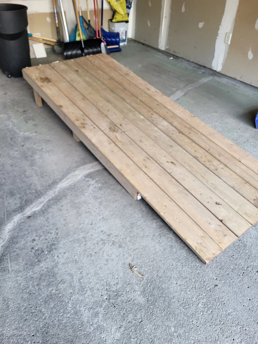 Wooden Ramp for Front Door