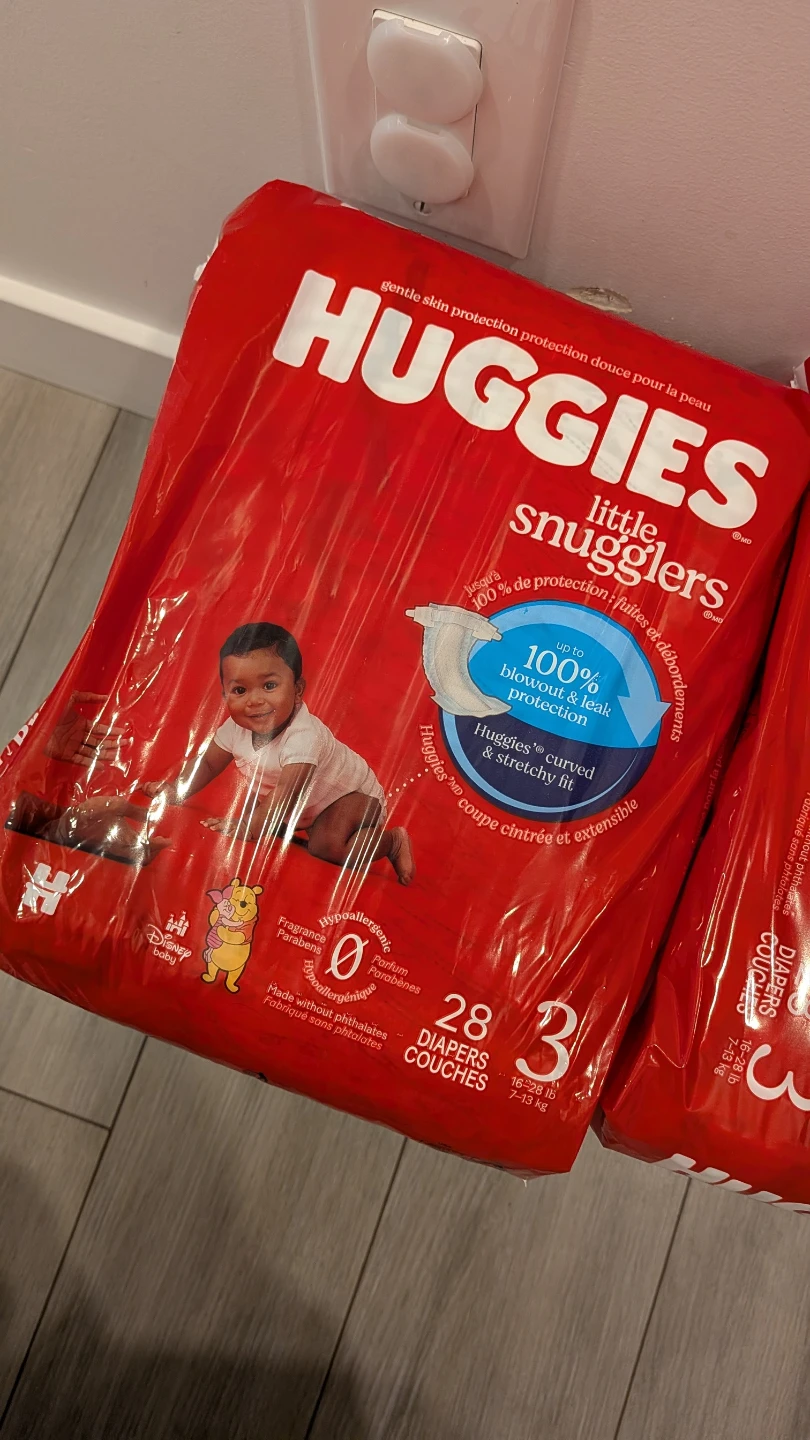 Huggies Little Snugglers Diapers Size 3 (168 Count) - photo 2