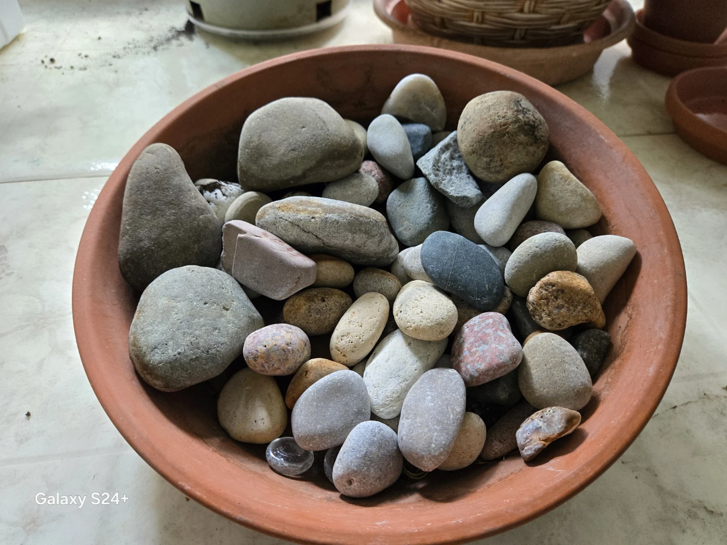 Decorative River Rocks Bowl - photo 2