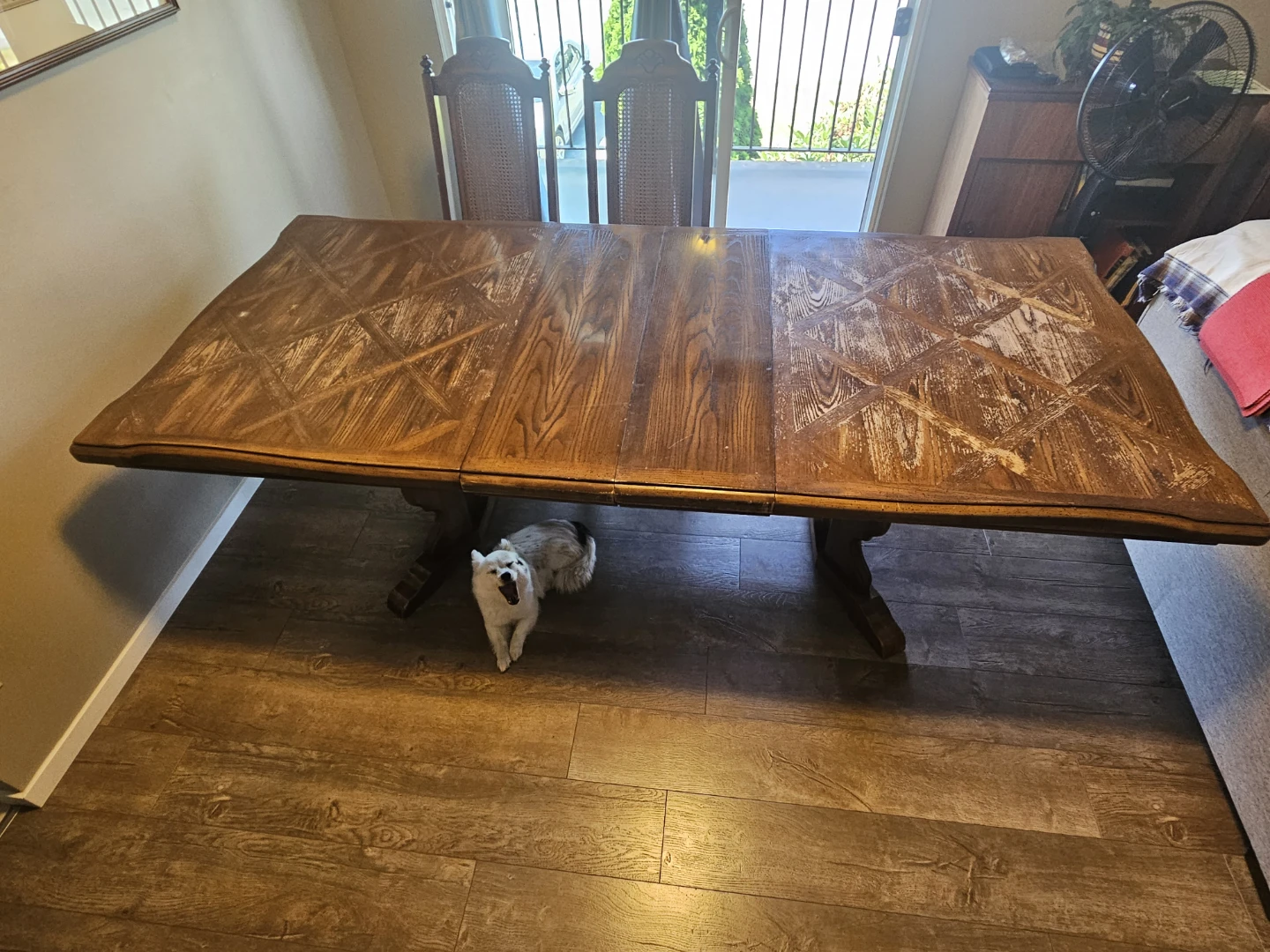 Extendable Dining Table with Chairs - photo 3