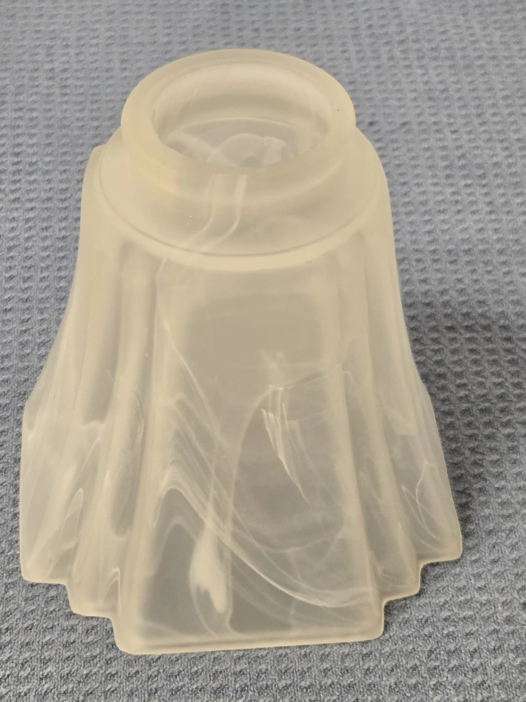 Frosted glass lamp shade
