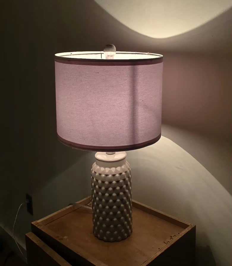 Textured Ceramic Table Lamp