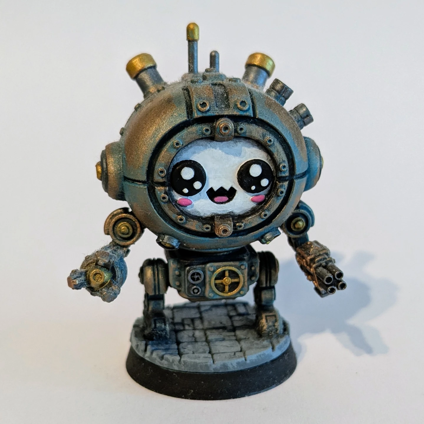 Steampunk-style Robot Miniature