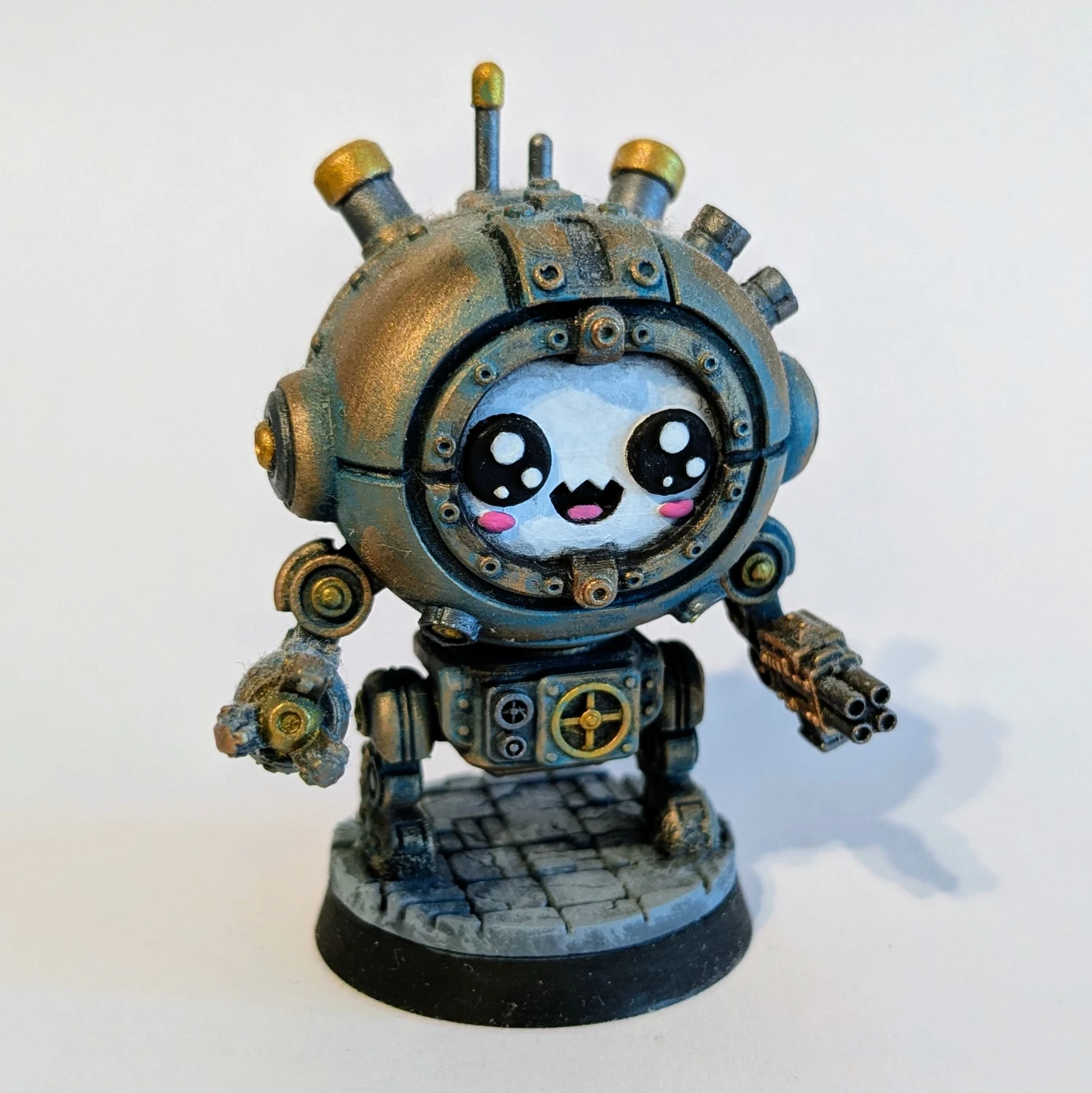 Steampunk-style Robot Miniature - photo 2