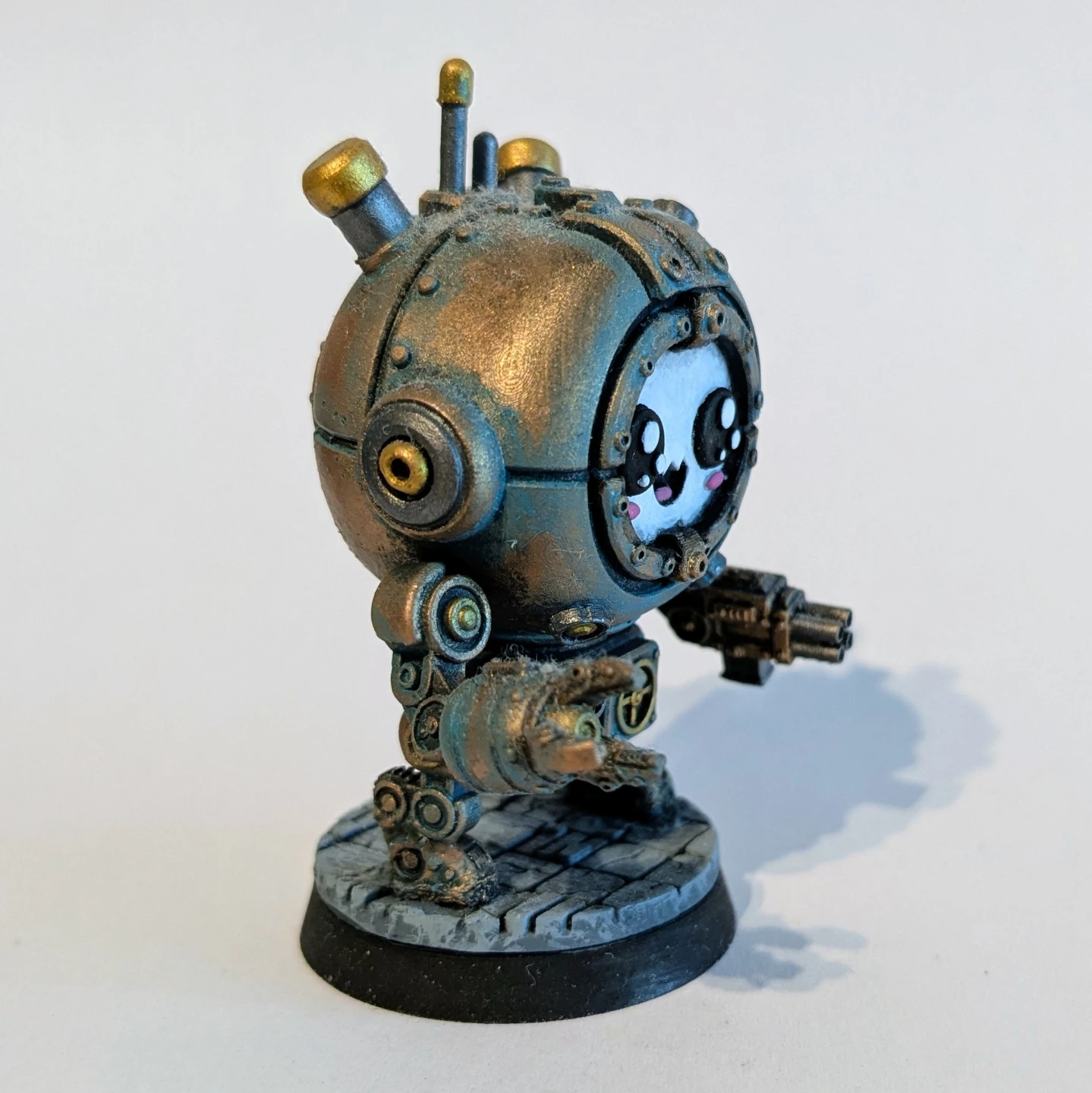 Steampunk-style Robot Miniature - photo 4