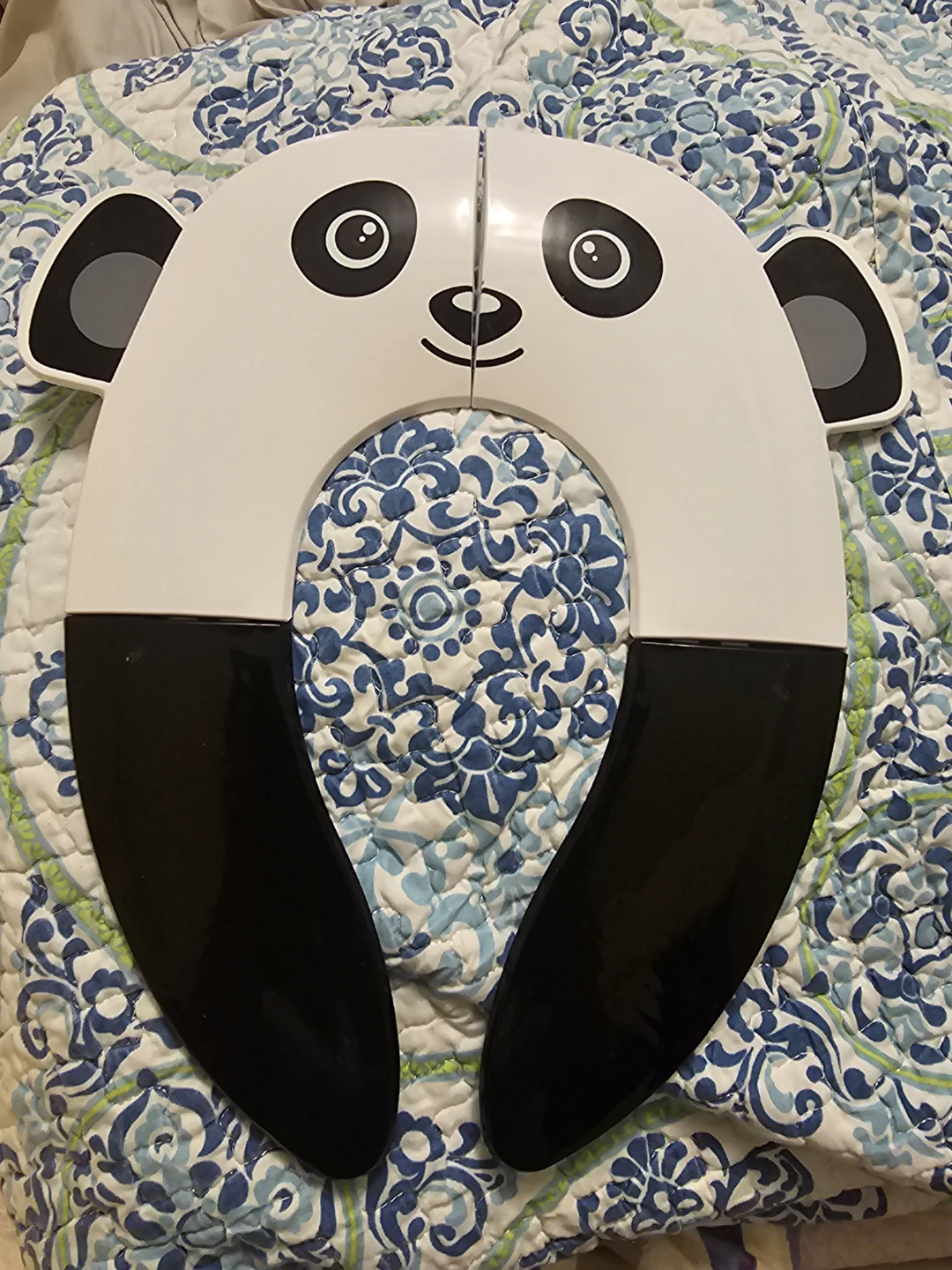 Foldable easy Panda Toilet Training Seat