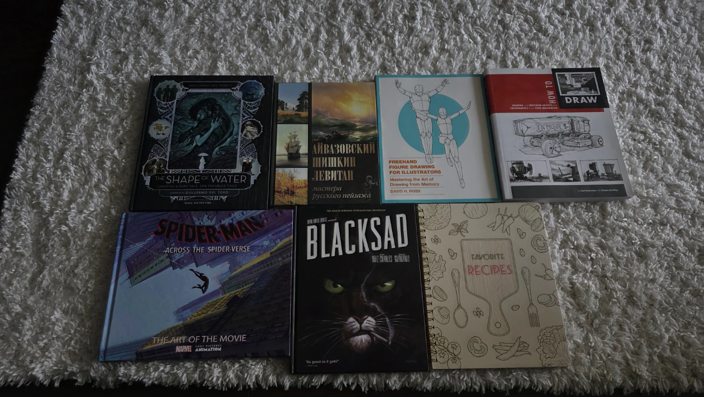 Assorted Art and Movie Books
