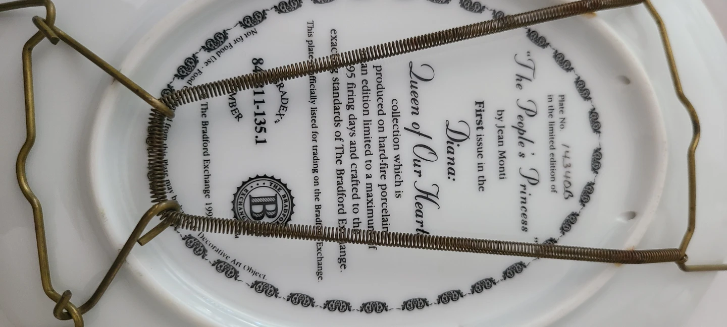 The Bradford Exchange Queen of Our Hearts Plate - photo 4