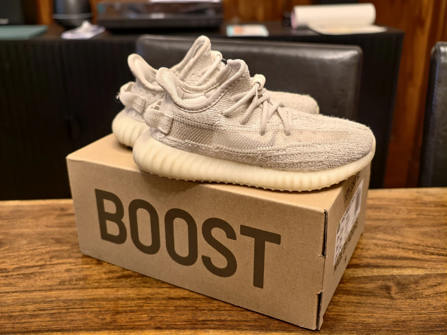 Adidas Yeezy Boost 350 V2 Kids Shoes Bone/Bone size 11k