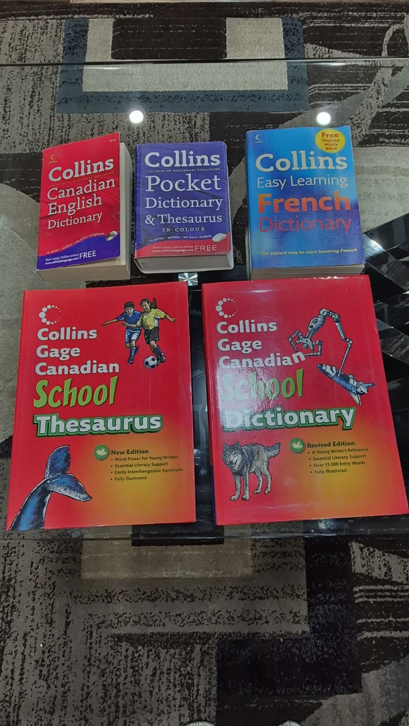 Collins Canadian English Dictionary, Thesaurus, and French - photo 4