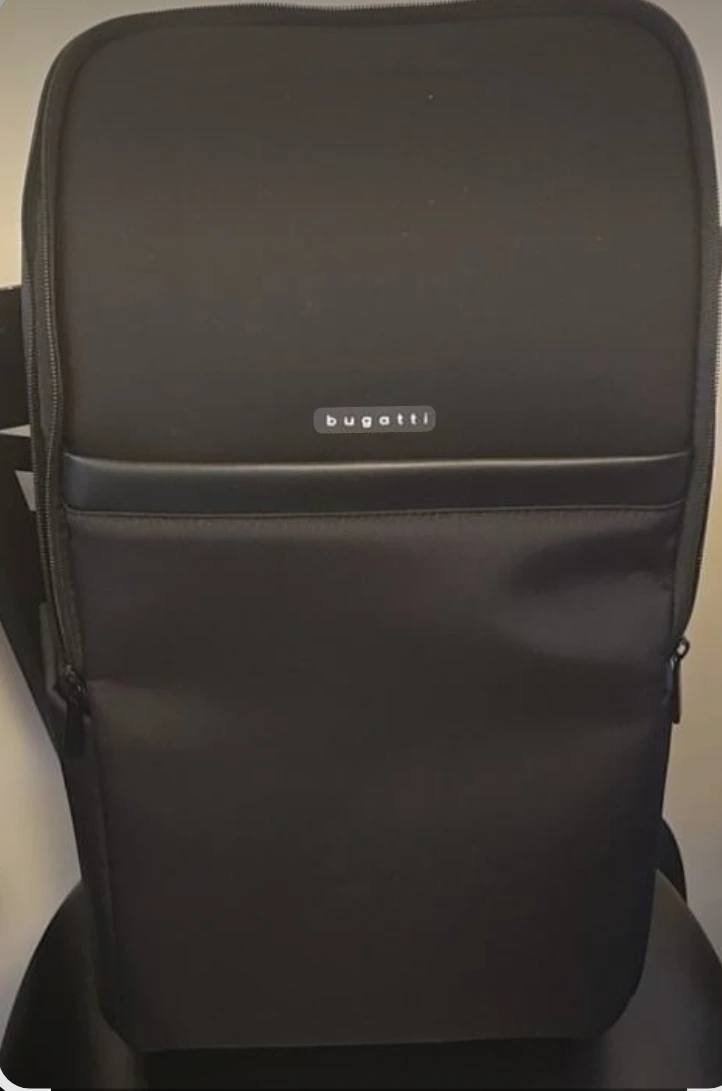 Bugatti Black Messenger Bag