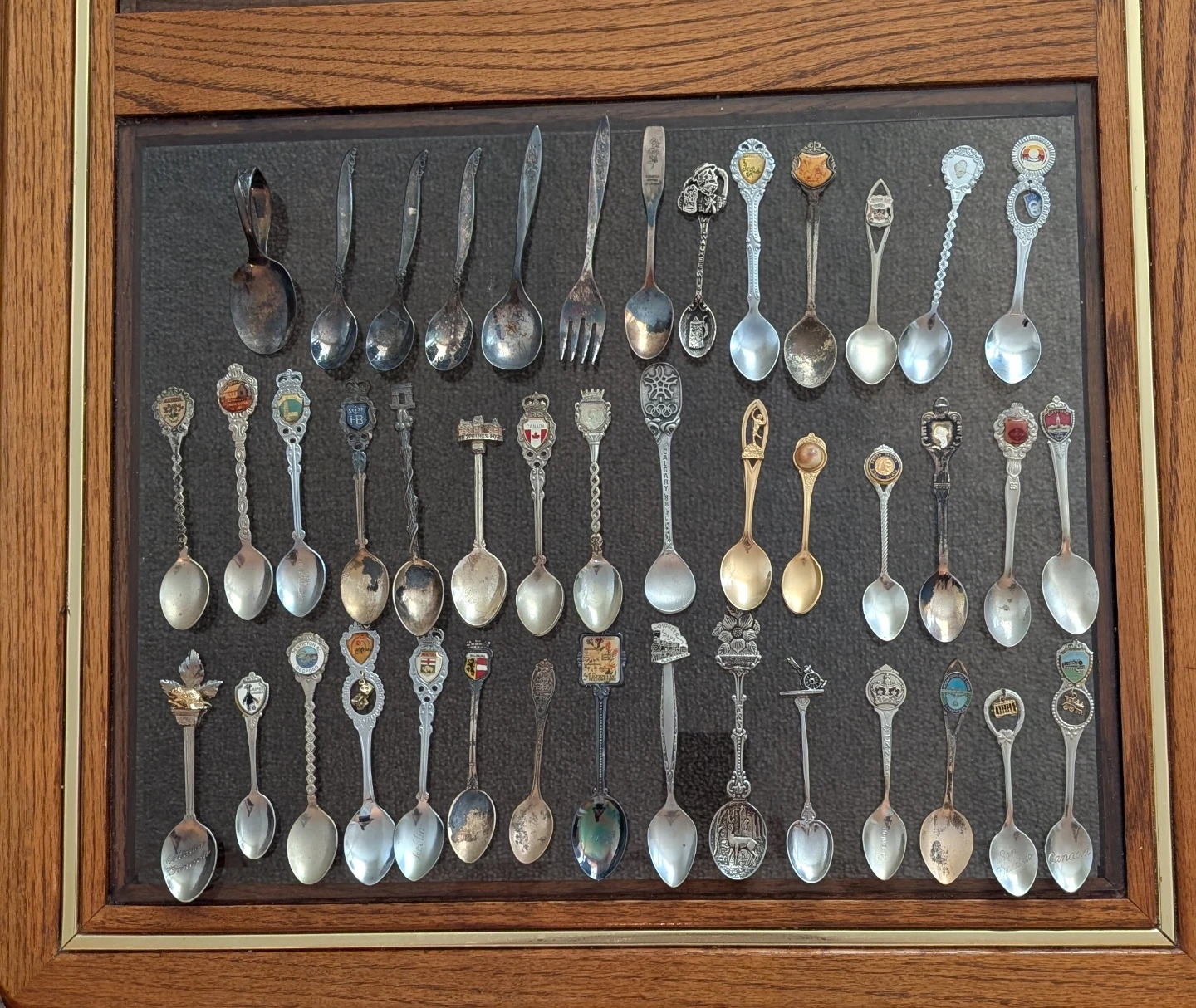 Collection of Souvenir Spoons
